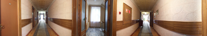 Четвертый этаж санатория Тельмана в Железноводске